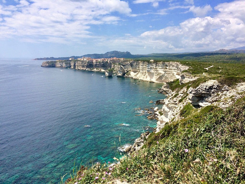 View of Bonifacio, Corsica