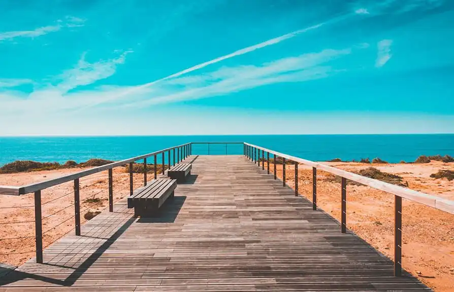 Portugal Motorcycle Travel and Tour Guides beach