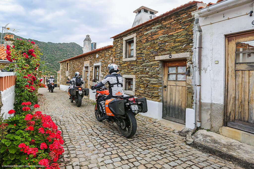 Portugal Motorcycle Travel and Tour Guides village riding
