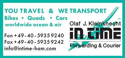 In Time International Motorcycle Shipping Germany