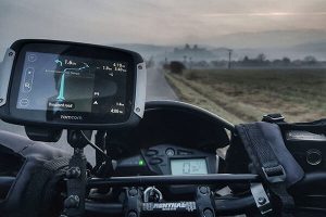Motorcycle Sat Nav GPS Banner