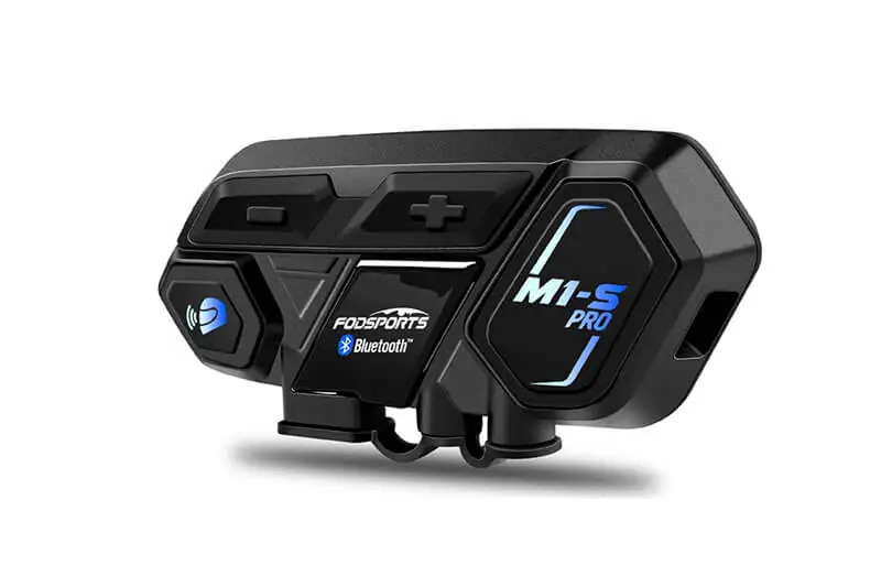 fodsports m1s pro motorcycle bluetooth communication and intercom headset