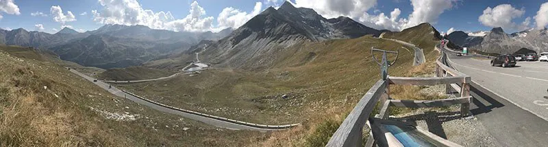 grossglockner pano Europe Motorcycle Tour