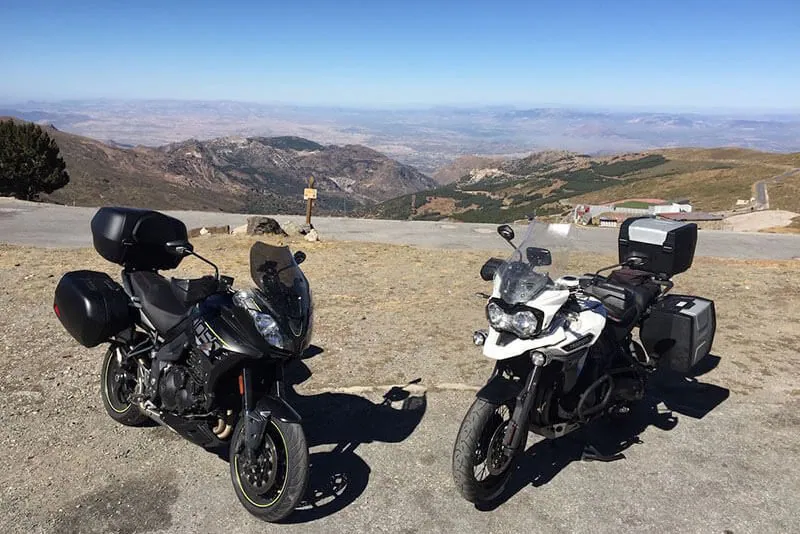 sierra nevada Europe Motorcycle Tour