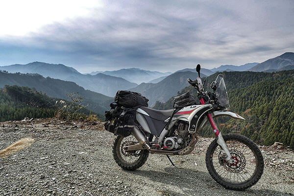 AJP PR7 Motorcycle Review by Bart Haeck