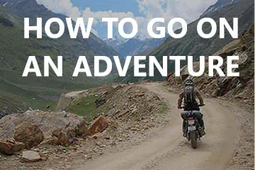 How to go on a motorcycle adventure