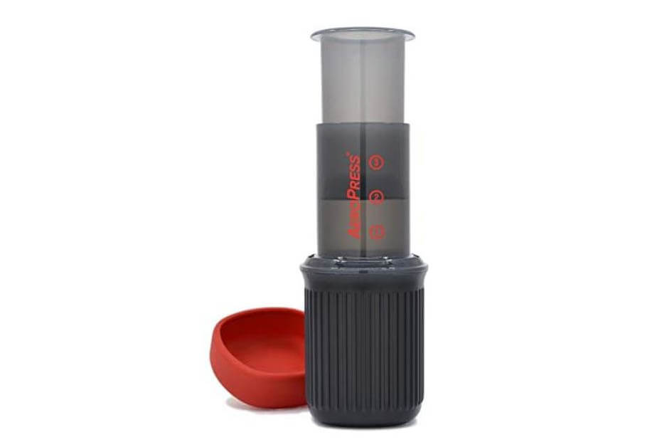 Aeropress motorcycle camping food