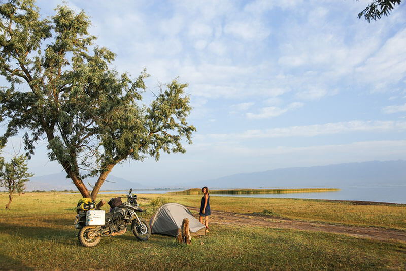 Caroline Lunnon RTW Motorcycle Trip