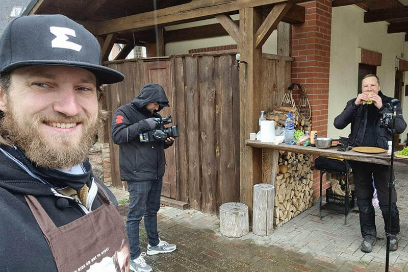 Rihards Grunte Motorcycle Camping Chef