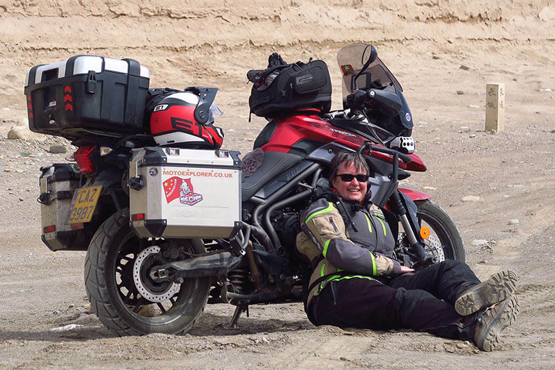 Caroline Lunnon RTW Motorcycle Trip