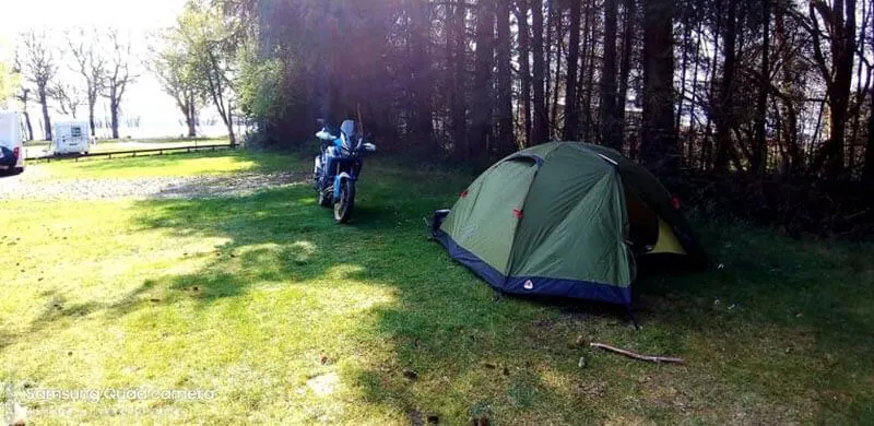 How to Motorcycle Camp in the UK