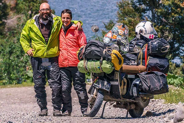 Adventure touring on a scooter deals
