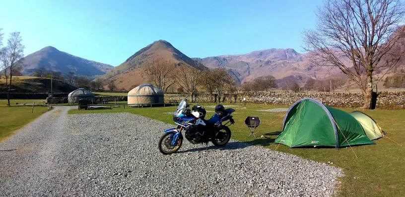 The Best Motorcycle Campsites UK