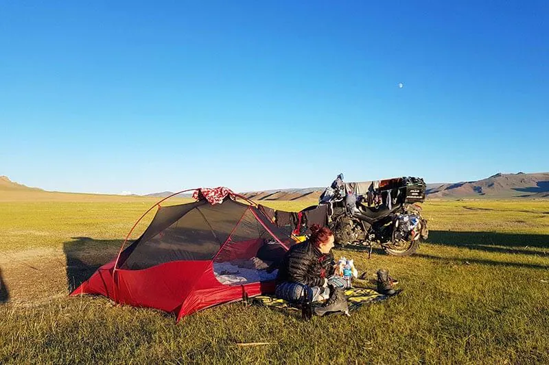 The Motorcycle Camping Guide Mongolia