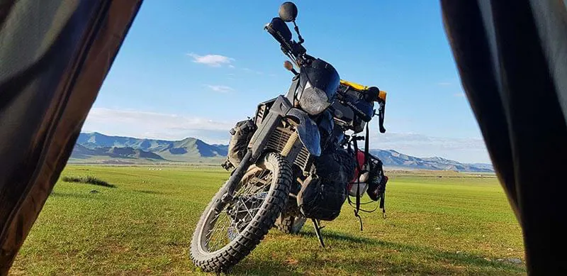 The Motorcycle Camping Guide Mongolia