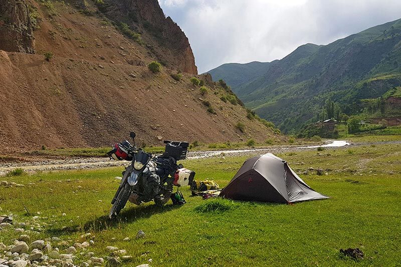 The Motorcycle Camping Guide Tajikistan
