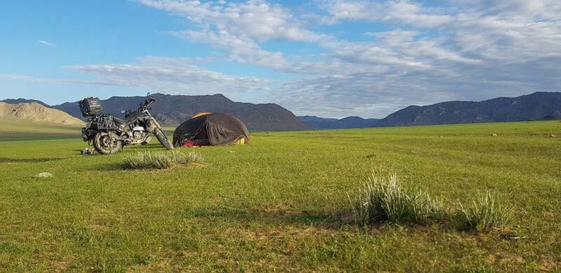 The Motorcycle Camping Guide Mongolia
