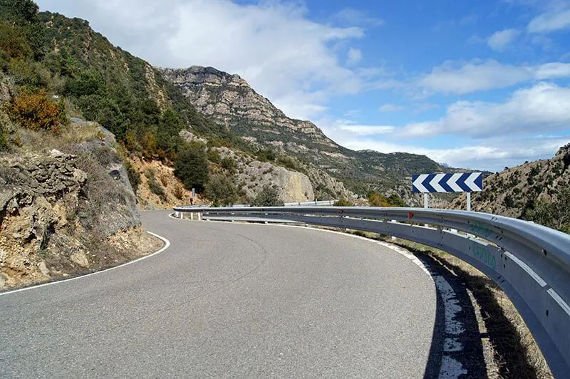 The Best self guided European motorcycle tours N260 Pyrenees