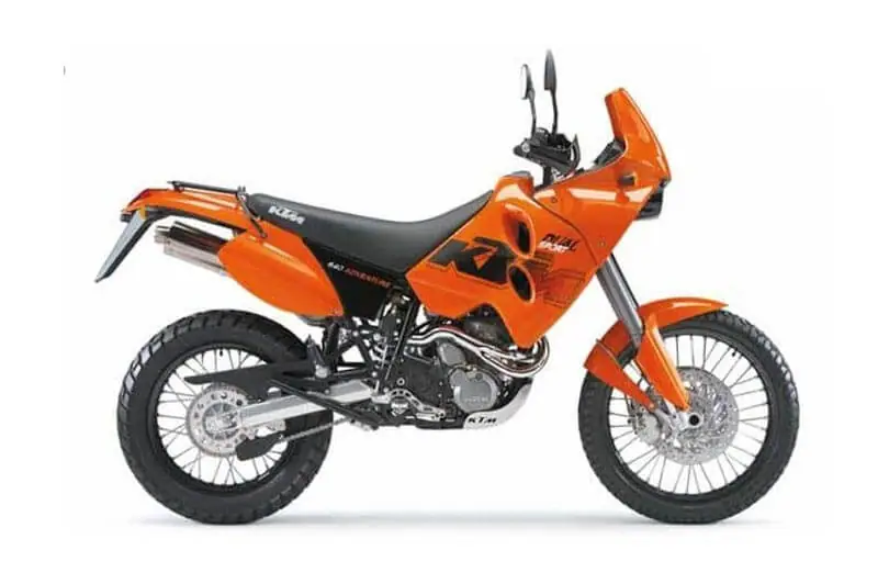 The Best Adventure Motorcycles Guide: The Best Adventure Motorcycles Guide: KTM 640 Adveenture