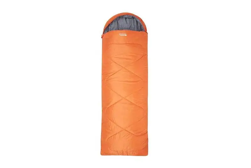 Mountain Warehouse Sleeping bag for motorcycle camping