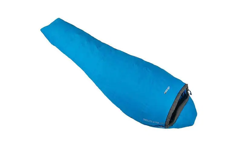 Sleeping bag for motorcycle camping