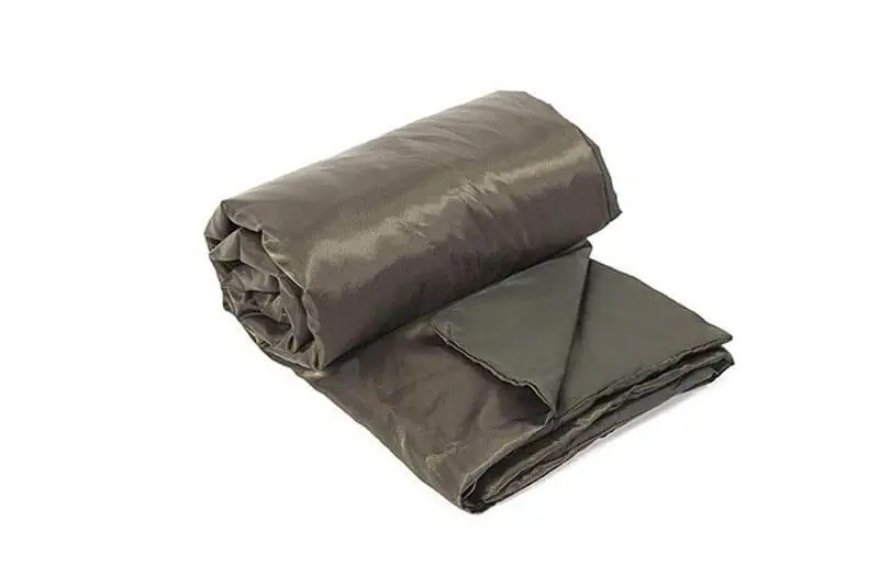 Snugpak jungle blanket for motorcycle camping