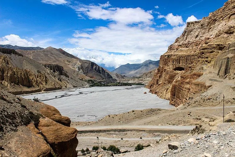 Motorcycle Travel Lo Manthang Mustang Nepal