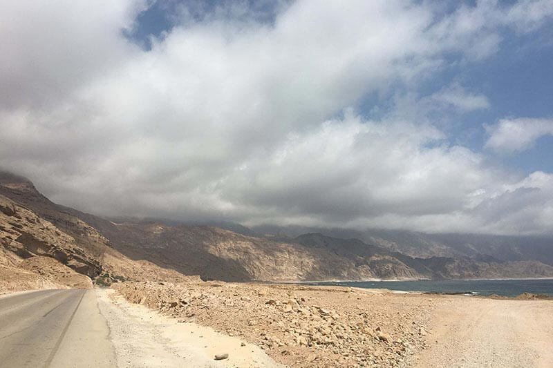Motorcycle from Dubai to Salalah Oman