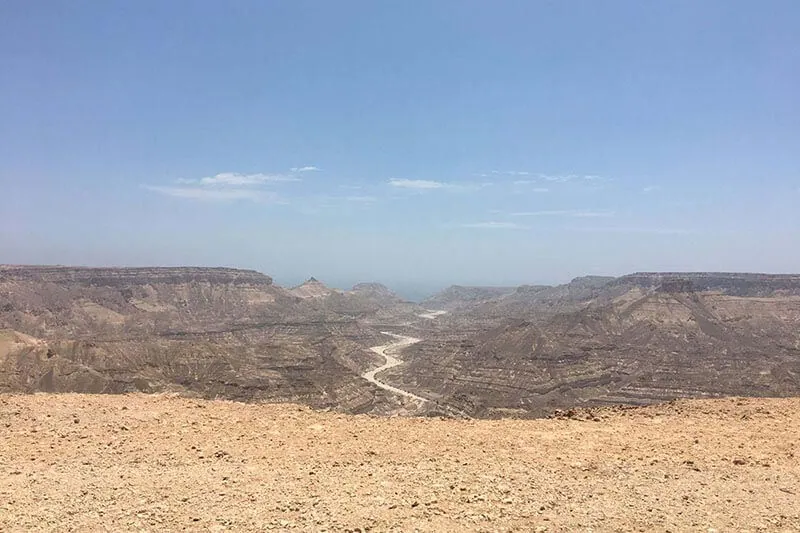 Motorcycle from Dubai to Salalah Oman