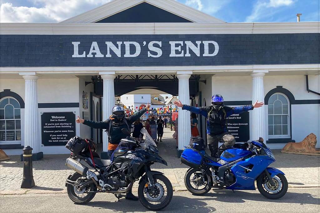 British Isles Motorcycle Tour: Land's End