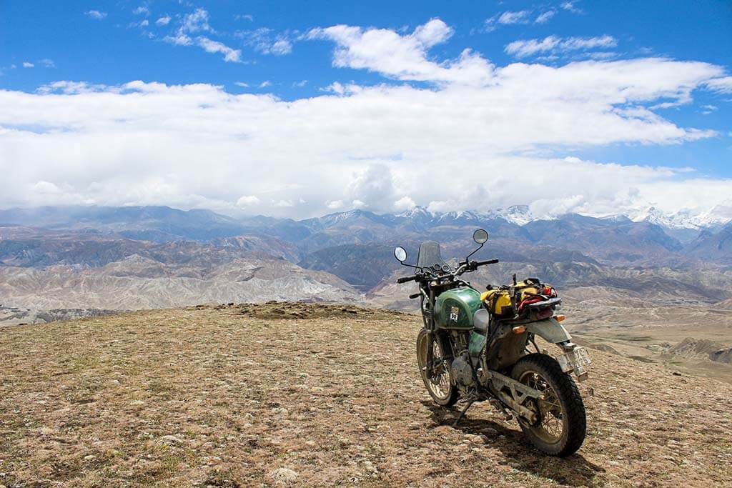 Adventure Motorcycle Travel Lo Manthang Upper Mustang Nepal