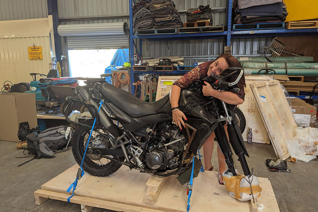 How to Ship a Motorcycle to Australia Mad or Nomad
