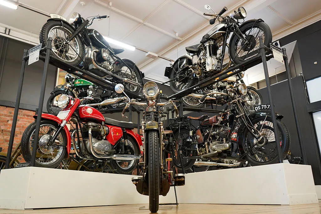 Motorcycle mecca shop