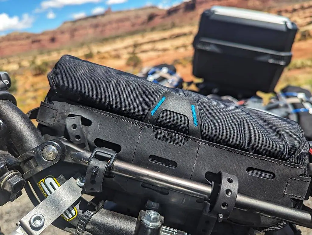 Mosko Moto Gnat Handlebar Bag Review Mad or Nomad