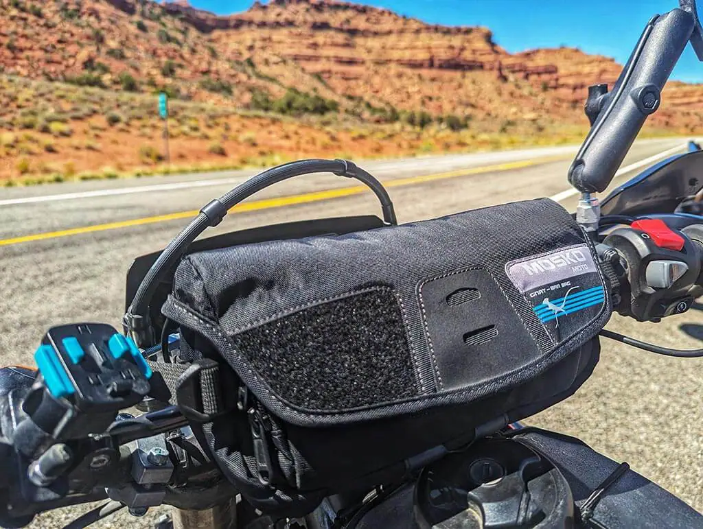 Mosko Moto Gnat Handlebar Bag Review Mad or Nomad