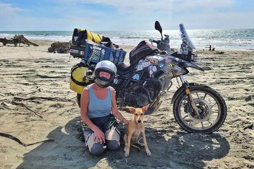 Riding With Roo Round the World with a Dog Mad or Nomad