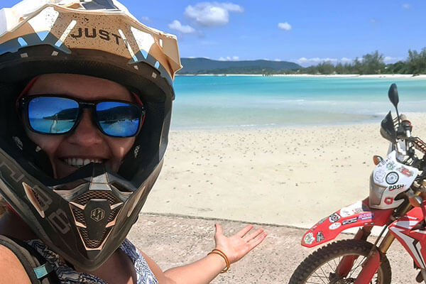 Luiza Safety for Solo Female Motorcycle Travellers