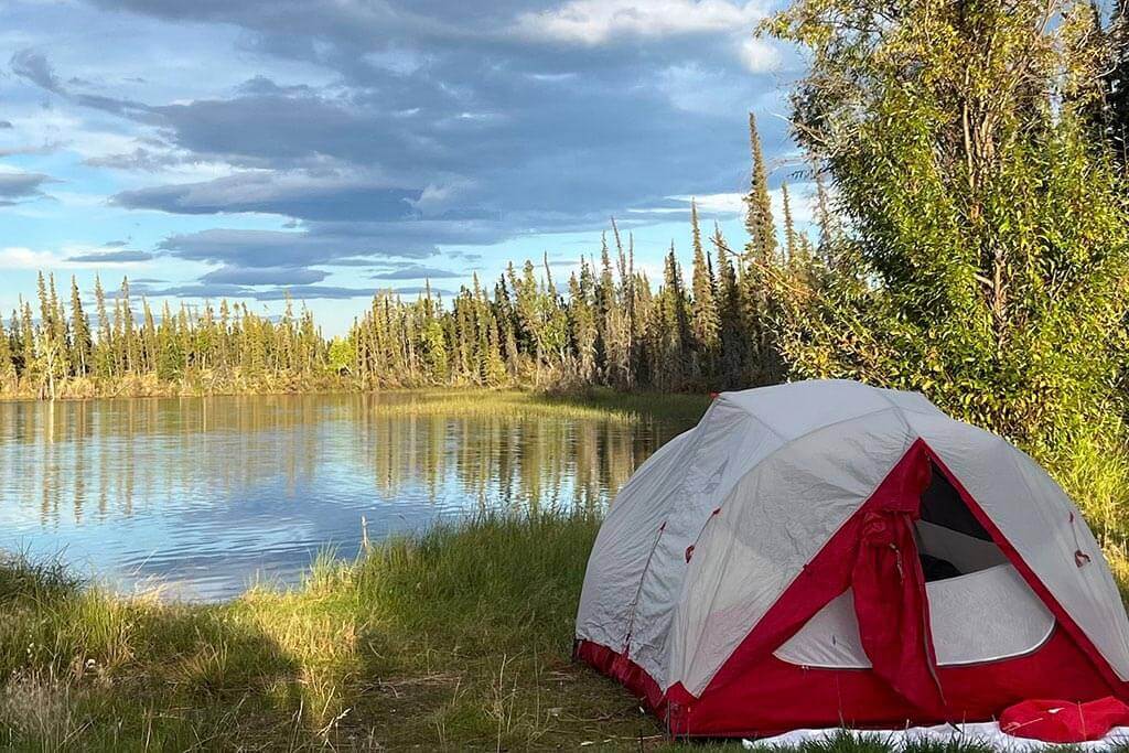 wild camping Alaska