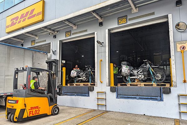 How to Ship a Motorcycle from Panama to Colombia
