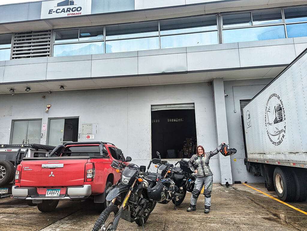 How to Ship a Motorcycle from Panama to Colombia