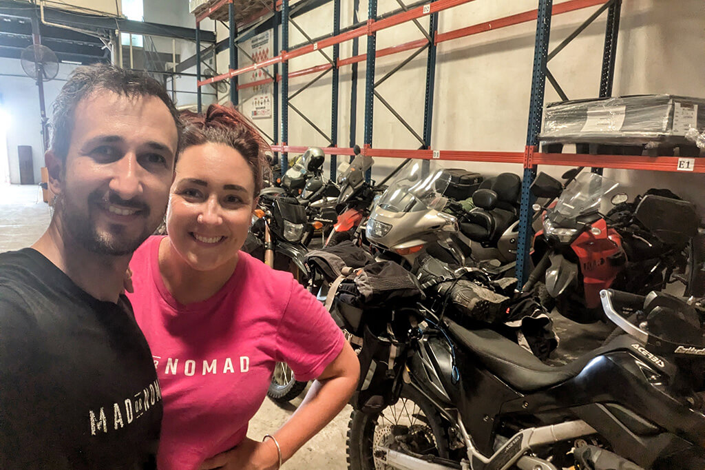 How to Ship a Motorcycle from Panama to Colombia