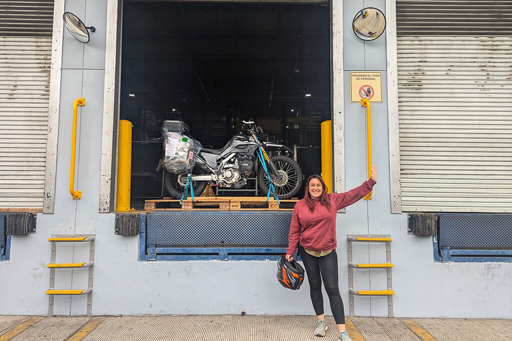 How to Ship a Motorcycle from Panama to Colombia