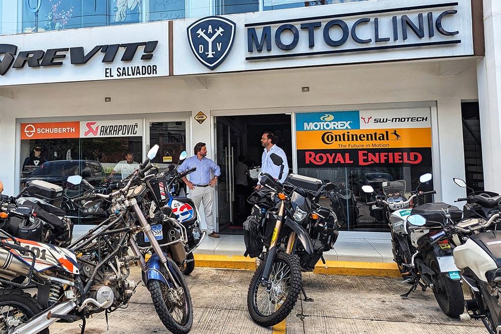 Motorcycle Travel El Salvador