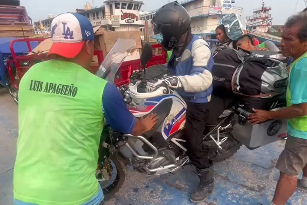 How to Transport a Motorcycle from Peru to French Guiana via Amazon Cargo Boats