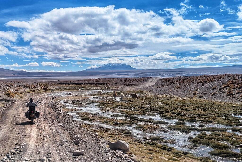 Ruta de las Lagunas Motorcycle Travel Bolivia