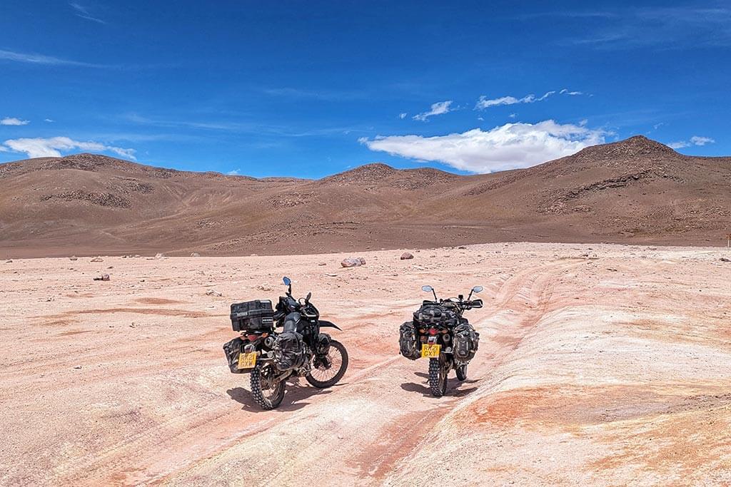 Ruta de las Lagunas Motorcycle Travel Bolivia