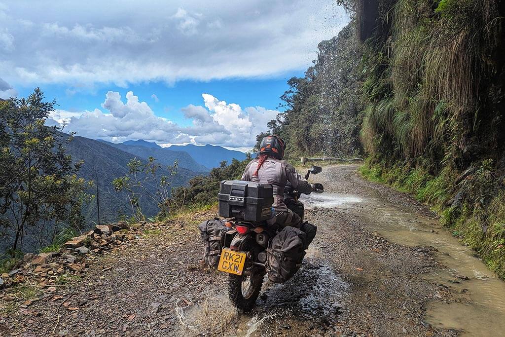 The Death Road Motorcycle Travel Bolivia