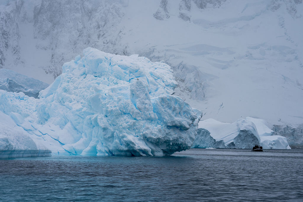 Antarctica icebergs