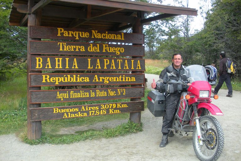 Oldest Man to Motorcycle Round the World Record Attempt