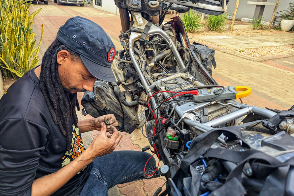 Motorcycle Repairs in Africa